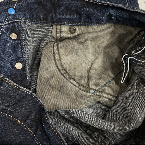 Morrison 1969 Gap Jeans Button Fly Pigment Dip 100% Cotton Size 30 x 32 - Picture 6 of 13